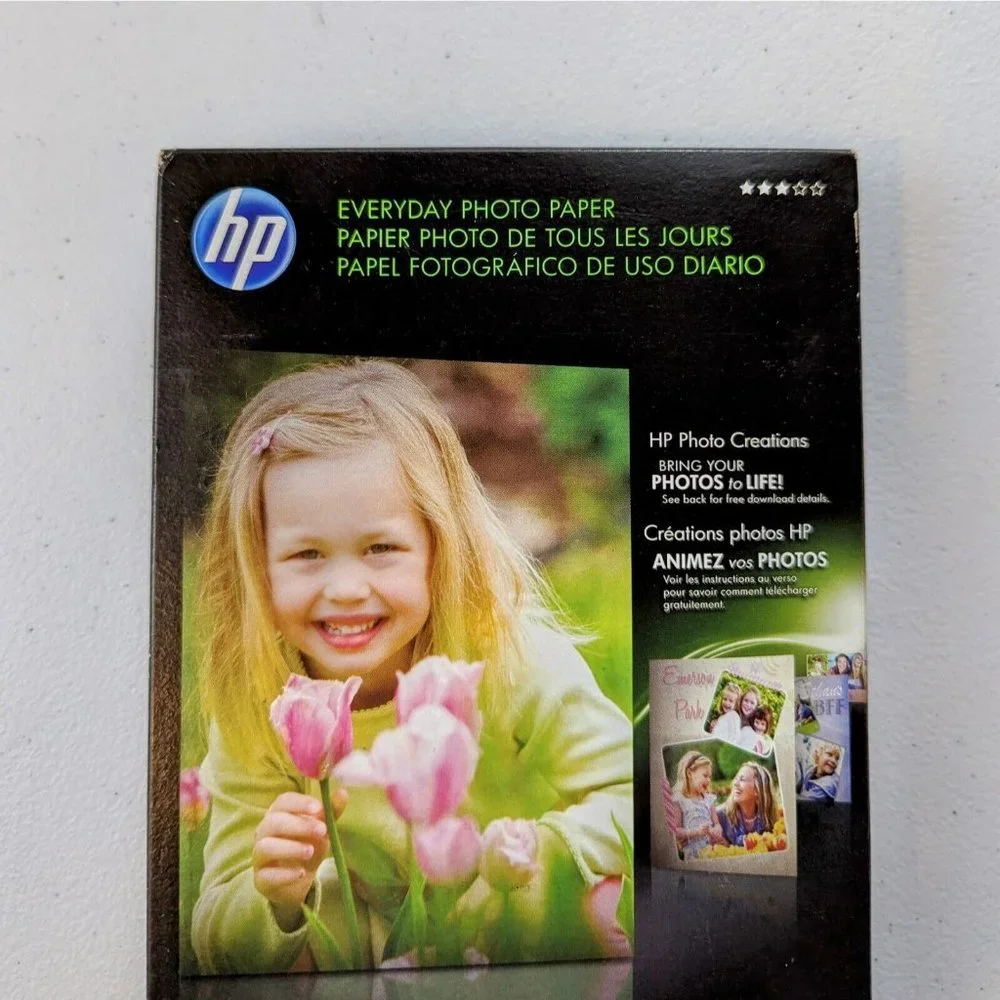 HP Everyday Photo Paper Glossy 100 Sheets 4 x 6